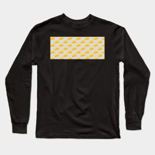 Grey Cheese Long Sleeve T-Shirt